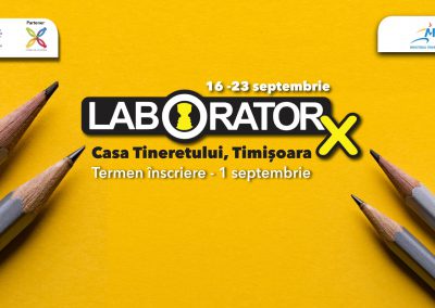 Laborator X   Laboratorul de tineret – asigurarea egalității de șanse prin educație non-formală