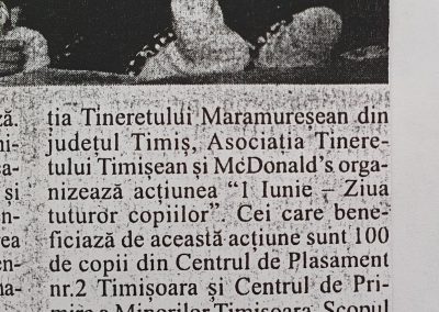 1 iunie – Ziua tuturor copiilor