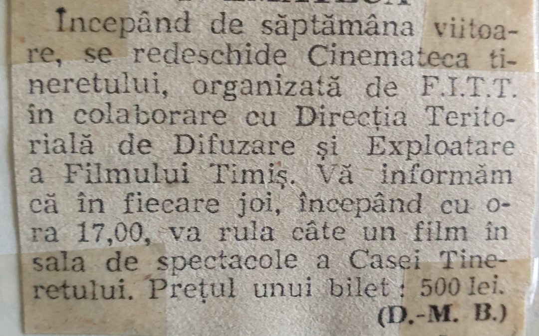 Cinemateca tineretului