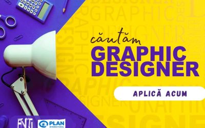 Căutăm graphic designer!
